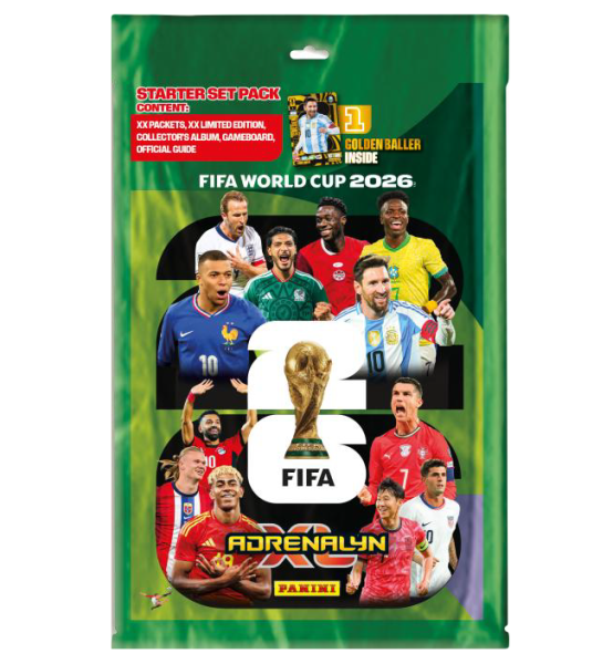PANINI Starter Set, FIFA World Cup 2026 Adrenalyn XL