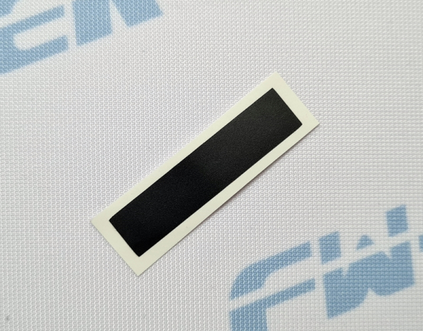 Taktisches Funktionsabzeichen, 40mm lang, schwarz