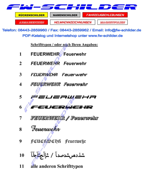 1 Namenstreifen gestickt mit Stickrand, silber und zitronengelb reflektierend, zum aufnähen